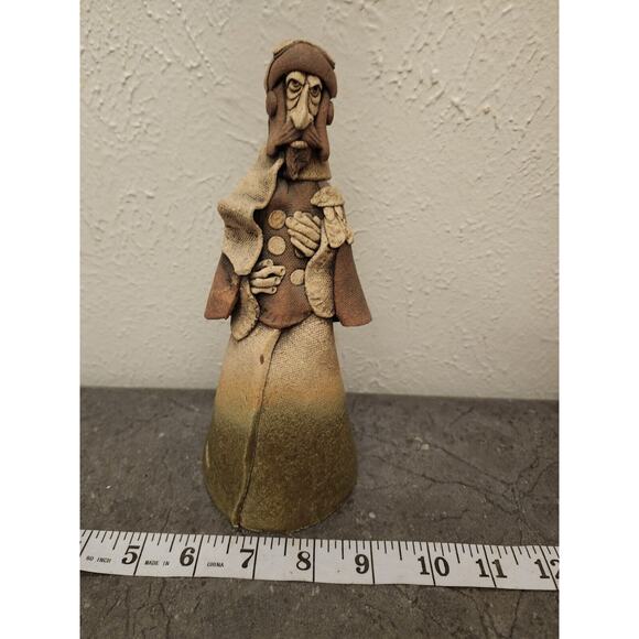 RARE Aviator‎ STUDIO CLAY POTTERY BELL ORIGINAL REX BENSON MID CENTURY - Picture 1 of 11